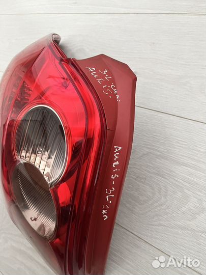 Фара задняя левая тойота аурис