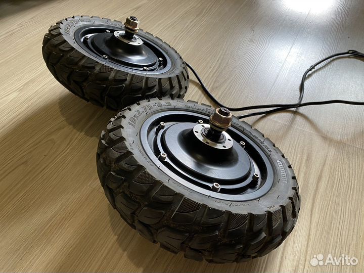 Мотор колесо 800w для электросамоката 2 шт