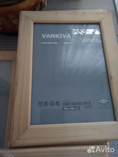 Рамки икея для фото. 13х18, 21х30 новые