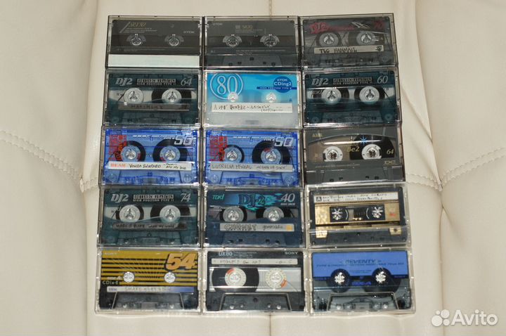 TDK,Sony разные Chrome для кассетных дек №23 Japan