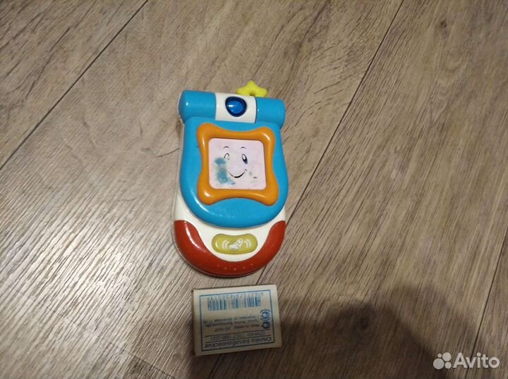 Телефон BabyGo музыкальный, улитка