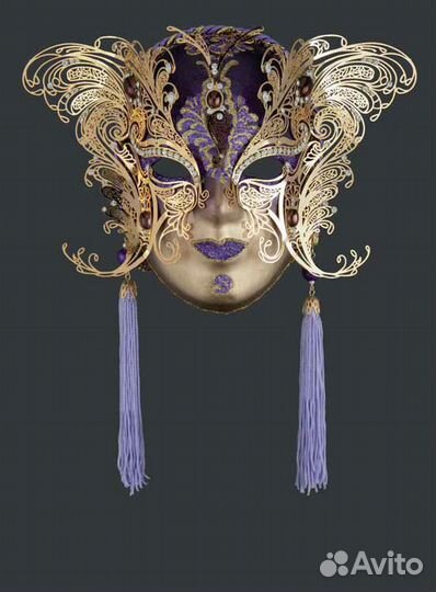 201749 Маска La gioia Volto piccolo Farfalla 2 ali