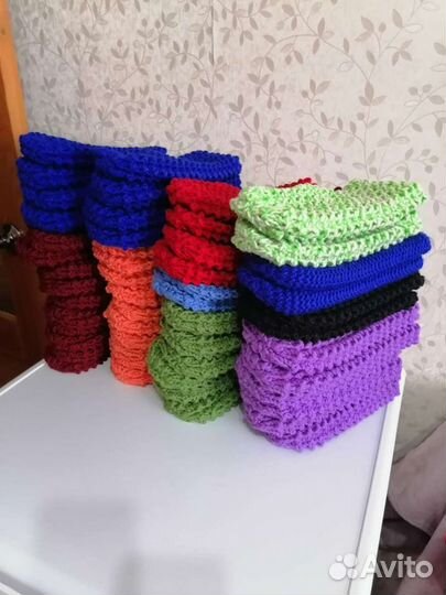 Вязаные носочки