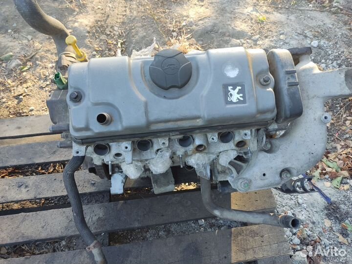 Двигатель столбик, мотор 1.4 KFW Ситроен Берлинго