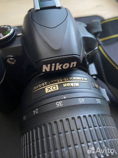 Зеркальный фотоаппарат Nikon D3100 2 АКБ