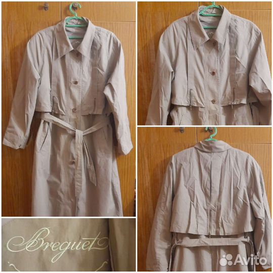 Джинсовые куртки р.48-50 и плащ р.52-54
