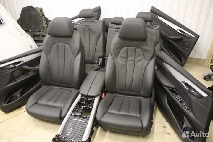 Комфортный салон BMW F15 X5 мониторы + 3-й ряд