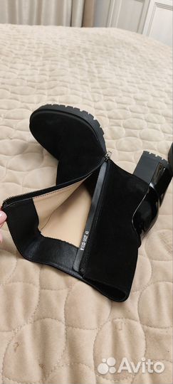 Ботильоны натуральная замша 41