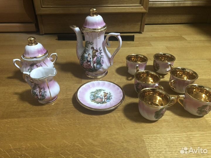 Турецкий Кофейный сервиз на 6 персон