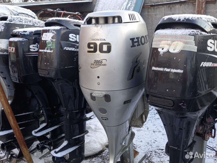 Лодочный мотор хонда BF 90