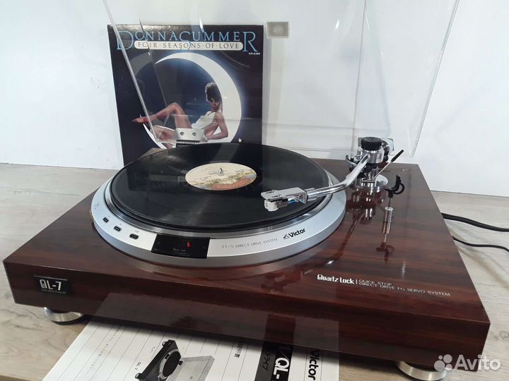 Проигрыватель винила Victor QL-7. Japan. идеал