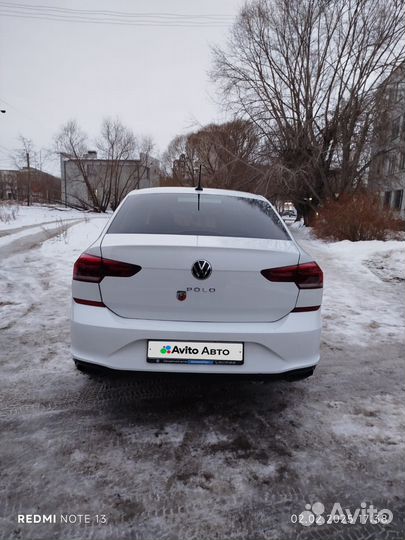 Volkswagen Polo 1.6 МТ, 2020, 100 000 км