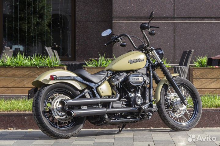 Мотоцикл harley-davidson softail street bob 2020