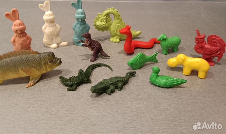 Игрушки фигурки животных