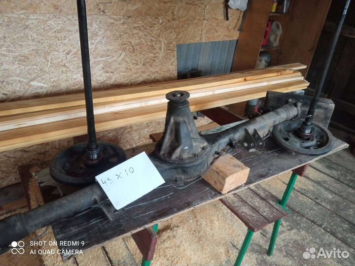 Задний мост toyota lite Ace noah