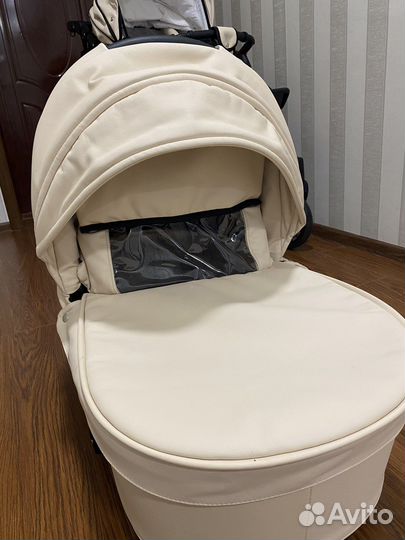 Коляска 2 в 1 эко кожа