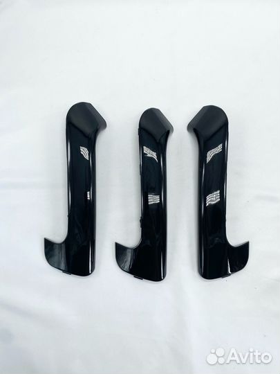 Накладки ручек дверей LADA Granta черный лак