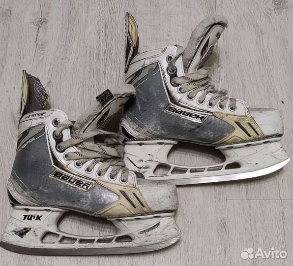 Коньки хоккейные JR Bauer supreme ONE 9. White 3D