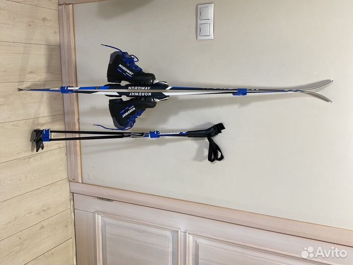 Лыжи беговые детские 150 с ботинками
