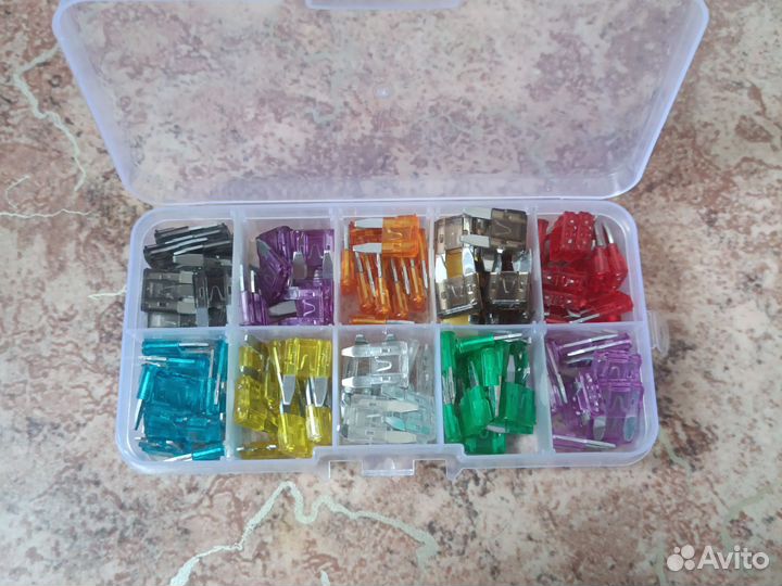 Предохранитель 2,3,5,7.5,10,15,20,25,30 и 35 a