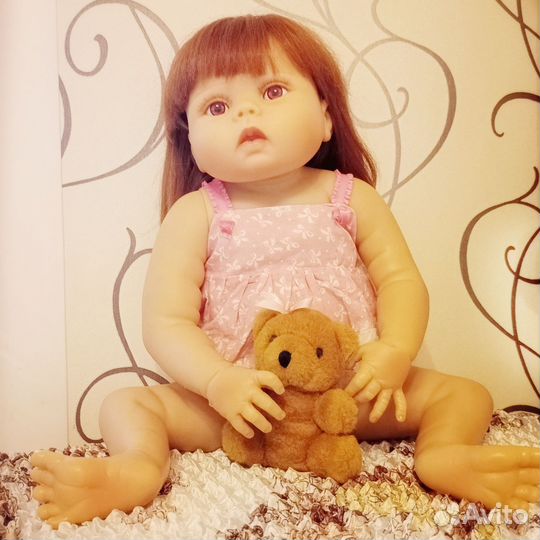 Кукла Реборн девочка 50 см
