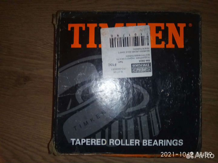 Подшипник Timken 594 - 592А оригинал США
