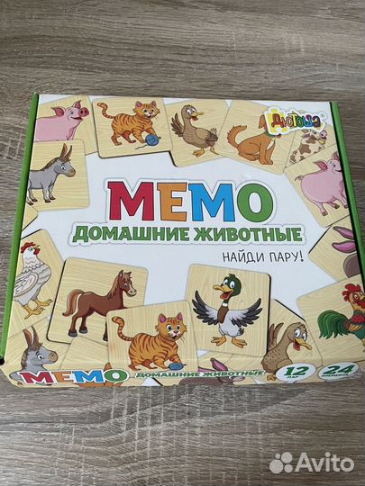 Настольная игра мемо