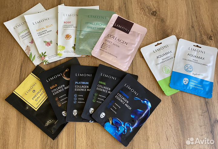 Маски для лица Limoni набор