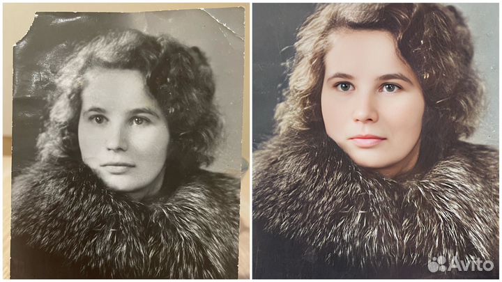 Реставрация, ретушь, колоризация фото