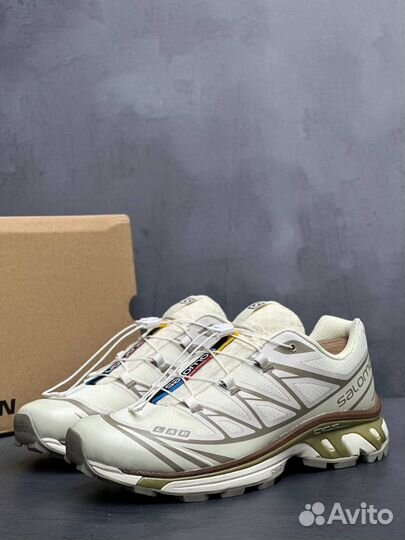 Salomon XT-6 Turtledove Vintage Khaki