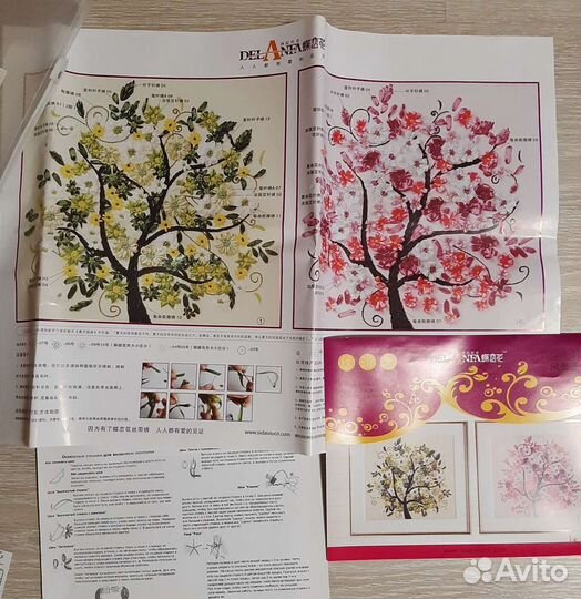 Набор для вышивания лентами