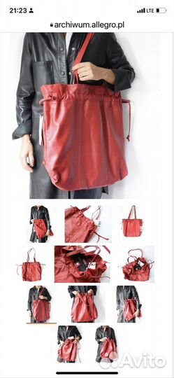 Zara оригинал Сумка мешок Наличие в профиле