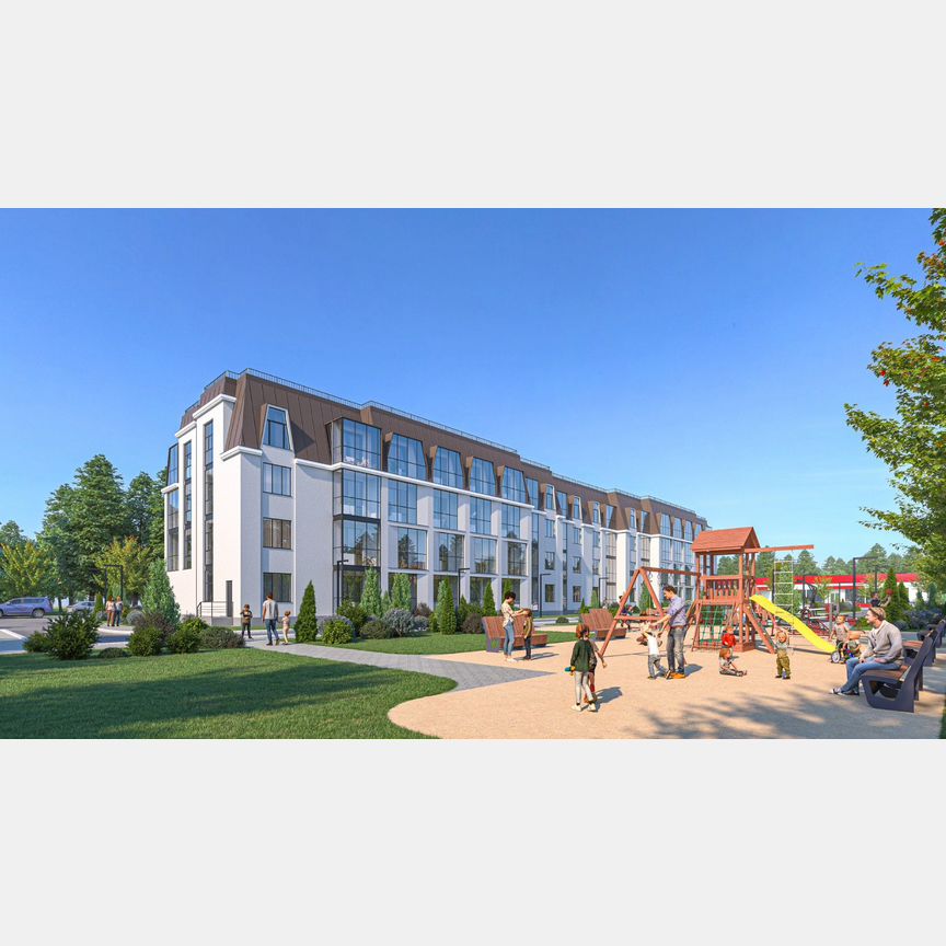 1-к. квартира, 38,7 м², 4/4 эт.