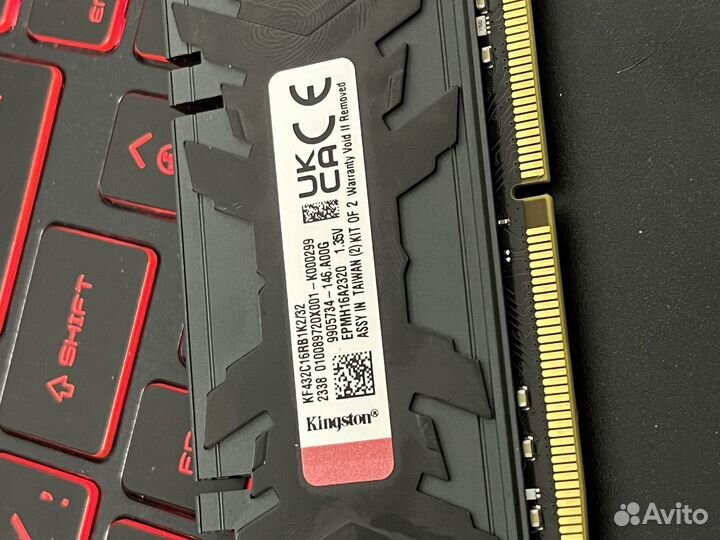 Оперативная память ddr4 2 по 16 гб