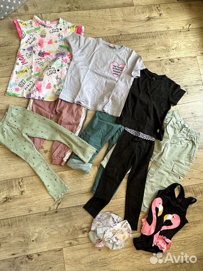 Вещи пакетом для девочки 104