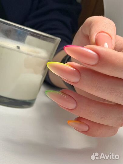 Маникюр с покрытием, наращивание ногтей