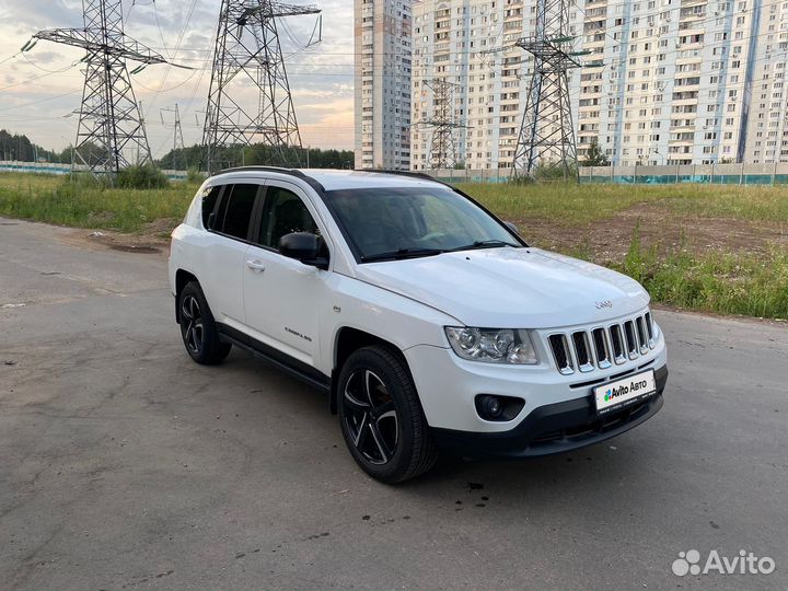 Jeep Compass 2.4 CVT, 2012, 160 000 км