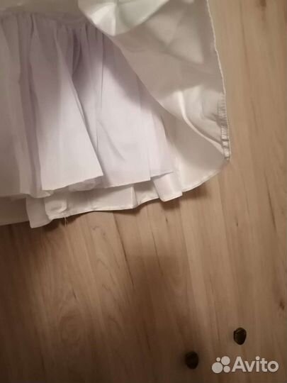 Белое платье для девочки 104