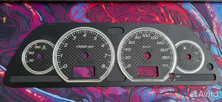 Накладка на приборную панель ваз 2113 2114 2115