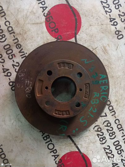 Тормозной диск на suzuki aerio RB21S