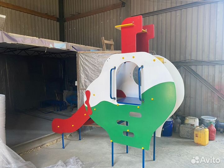 Детские домики горки, горка