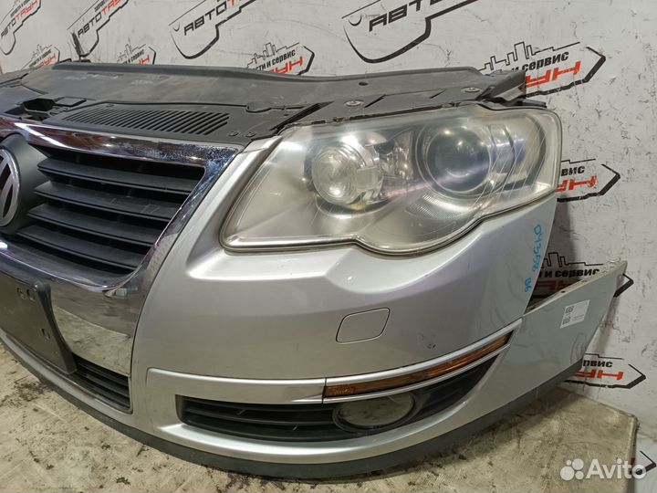 Nosecut volkswagen passat 3C2 3C5 B6 3C0807217E серебро DY358