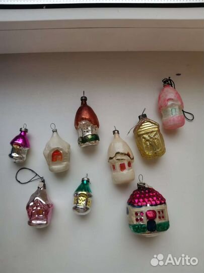 Елочные игрушки ссср