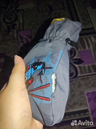 Варежки зимние для мальчика