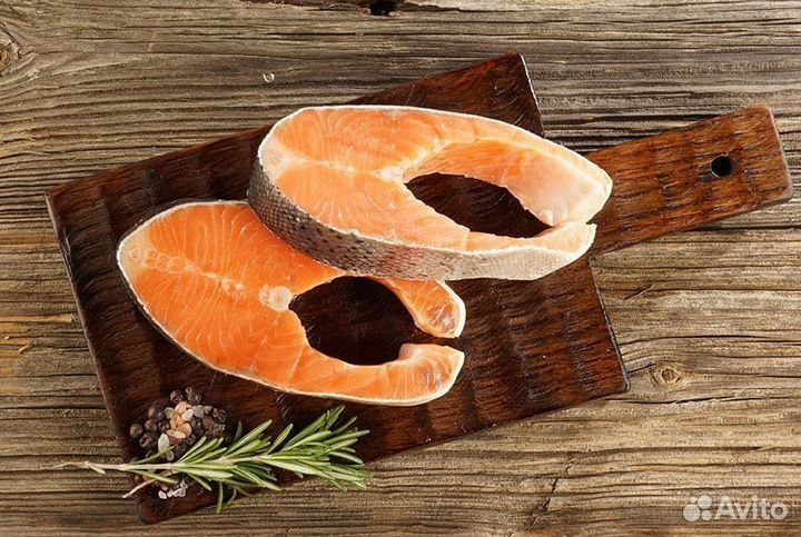 Стейки форели