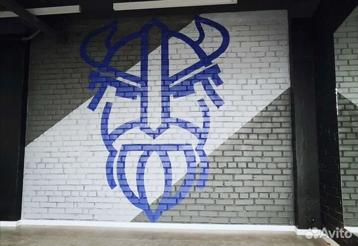 Оформление Graffiti Роспись Покраска стен и авто