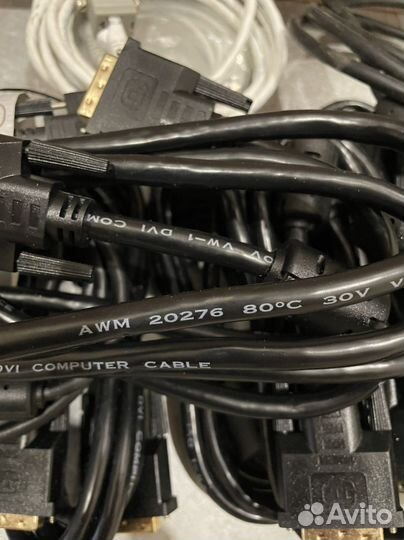Кабель компьютерный dvi awm 20276