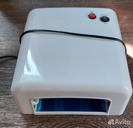 Набор для маникюра с лампой бу