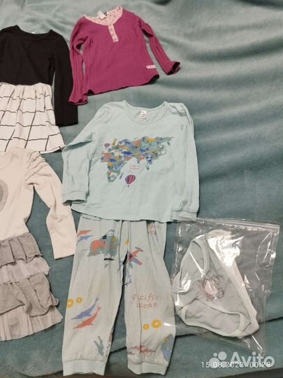 Одежда для девочки пакетом 98