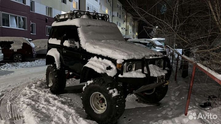 Toyota Land Cruiser 3.4 МТ, 1989, 100 000 км